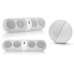 Five Star Pill Portable Bluetooth Speaker (White) Five Star Pill Portable Bluetooth Speaker (White)